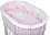 PITUSO Комплект для овальной кровати 6 пр МИШКИ Розовый