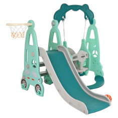 PITUSO Горка-Комплекс Суперкар (горка,качели,баскет.кольцо)