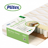 PLITEX Матрас в кроватку BAMBOO SLEEP (119х60х14см)