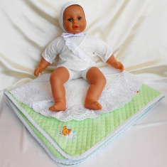 БАЛУ Комплект на выписку 5 пр МИША-МАША ЛЕТО																														