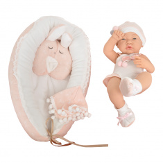 PITUSO Набор Пупс с аксессуарами + кокон (38 см)