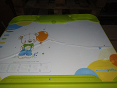 НИКА Набор мебели с Медвежонком стол + парта + мольберт (*уценка)