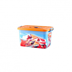 ПОЛИМЕРБЫТ Ящик для игрушек 10л DISNEY Самолеты,Тачки