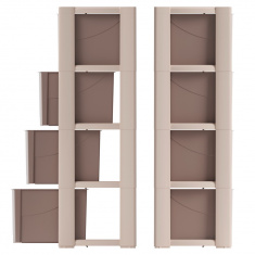 АЛЬТЕРНАТИВА Комод Колорит 4-х секц
