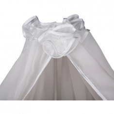 BAMBOLA Балдахин для детской кроватки 150*400 Белый