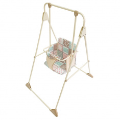 ГЛОБЭКС Качели детские Ветерок Бежевый Звездочки 