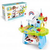 PITUSO Игровой набор СТОЛЯР МИНИ голубой (33 элемента)