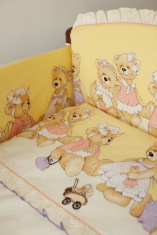 LAPPETTI Комплект в кроватку 6 предметов В ОЖИДАНИИ ПРАЗДНИКА