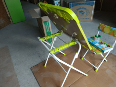 НИКА Набор мебели с Медвежонком стол + парта + мольберт (уценка)