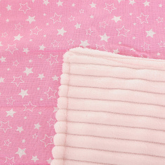 BAMBOLA Плед  детский 90*90 двухсторонний Мятный