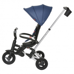 QPlay Велосипед трехколесный NOVA Blue/Синий