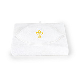 ЗОЛОТОЙ ГУСЬ «БЛАГОДАТЬ» крестильное  махровое полотенце 100х75