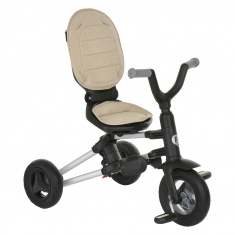 QPlay Велосипед трехколесный NOVA Beige/Бежевый