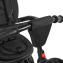 PITUSO Велосипед трехколесный Elite Plus Black/черный, 10"/8"
