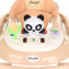 BAMBOLA Ходунки Panda (6 силик.кол,игр.,муз) Apricot/Бежевый