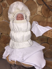 GulSara Комплект на выписку стразы 8пр.   ВЕСНА-ОСЕНЬ