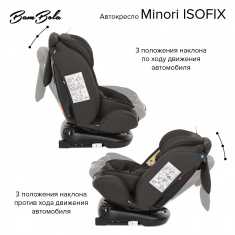 Автокресло Bambola Minori ISOFIX 0-36 кг.