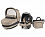 PEG PEREGO SET ELITE LUXE BEIGE Бежевый (короб, автокресло, сумка)