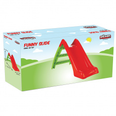 PILSAN Детская горка Забава Red/Black/Красный/Черный,123х60х72h