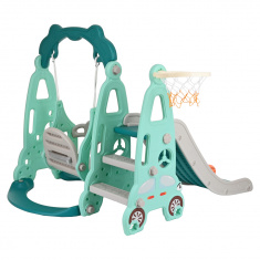 PITUSO Горка-Комплекс Суперкар (горка,качели,баскет.кольцо)