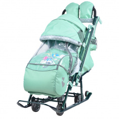НИКА Санки-коляска НИКА ДЕТЯМ 7 Мятный