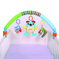 BIBA TOYS Дуга на коляску Веселый мишка 50*33*5 см