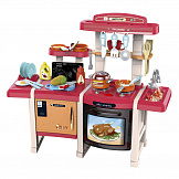 PITUSO Игровой набор "Кухня Happy Chef", 78*28*70 см, 45 эл-в, свет,звук
