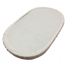 BAMBOLA Наматрасник непромокаемый на резинке Овальный 125*75см 