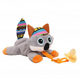 BIBA TOYS Развивающая игрушка-держатель для соски Волчонок Кала,15*10*10см