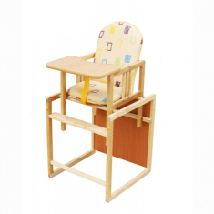 ГНОМ Стул-стол для кормления МИНИ дерево