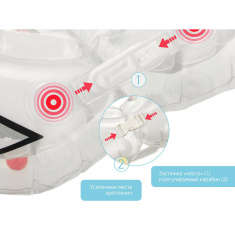 FLIPPER Круг на шею для купания малышей АНГЕЛ 3D-дизайн