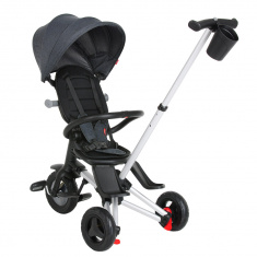 QPlay Велосипед трехколесный NOVA Black черный