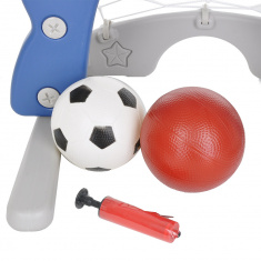 PITUSO Стойка баскетбольная Марсик (с кольцебросом,футб.воротами)