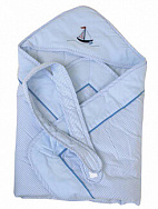 LAPPETTI Одеяло-конверт ИГРАЕМ В ПИРАТОВ голубой