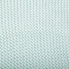 BAMBOLA Плед детский вязаный  двухсторонний 90*90 см Мятный