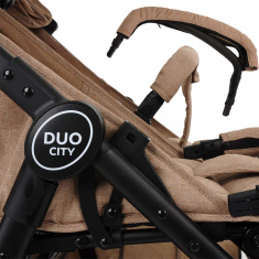 PITUSO Прогулочная коляска для двойни DUOCITY  Серый
