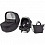 PEG PEREGO SET ELITE ONIX (короб, автокресло, сумка) 