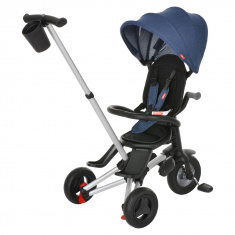 QPlay Велосипед трехколесный NOVA Blue/Синий