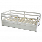 PITUSO Кровать Подростковая  BamBino Белый +Ящик (2 места)