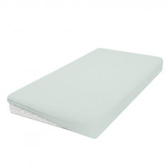BAMBOLA Наматрасник непромакаемый на резинке Махра120*60 Голубой