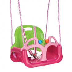 PILSAN Качели подвесные Самба Pink/Сиреневый (44*35*37h)