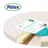 PLITEX Матрас детский FLEX COTTON RING(74*74*9 cм)