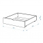 PITUSO Кровать Подростковая  BamBino Белый +Ящик (2 места)