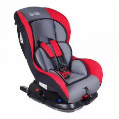 BAMBOLA Автокресло 0-18 кг BAMBINO ISOFIX Серый/Красный