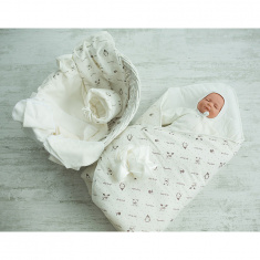 GulSara Комплект на выписку 9 пр Вельбоа ВЕСНА-ОСЕНЬ