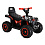 PITUSO Электроквадроцикл 491B 6V/4,5Ah,20W*1,колеса пласт,свет,муз,67*43*50см,Red+White/Красно-белый