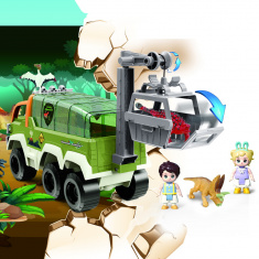 PITUSO Игровой набор Машина с динозаврами Dinosaur Explorer