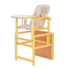 BAMBOLA Стул-стол для кормления Слоник регулируемая спинка 
