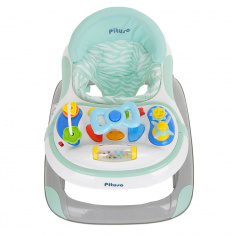 PITUSO Ходунки Маленький водитель(8 силик.кол,муз пан,силик.отбойник)