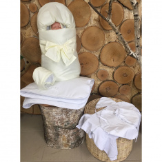 GulSara Комплект на выписку 7 пр Шампань  ВЕСНА-ОСЕНЬ